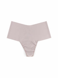 BreatheSoft™ High Rise Thong Evening Grey