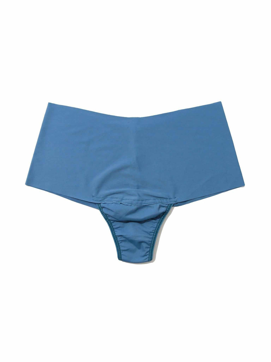 BreatheSoft™ High Rise Thong Rainy Day Blue Sale