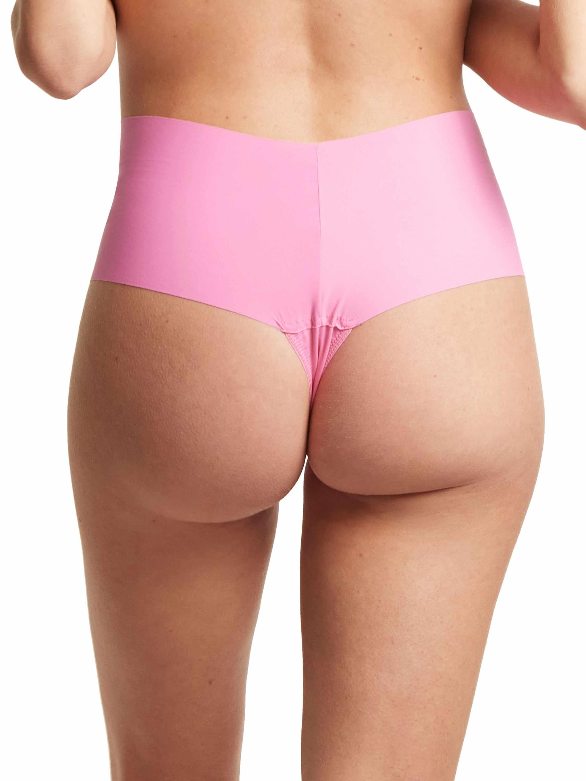 BreatheSoft™ High Rise Thong Taffy Pink Sale
