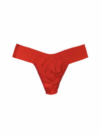 BreatheSoft™ Natural Rise Thong Dark Persimmon Red Sale