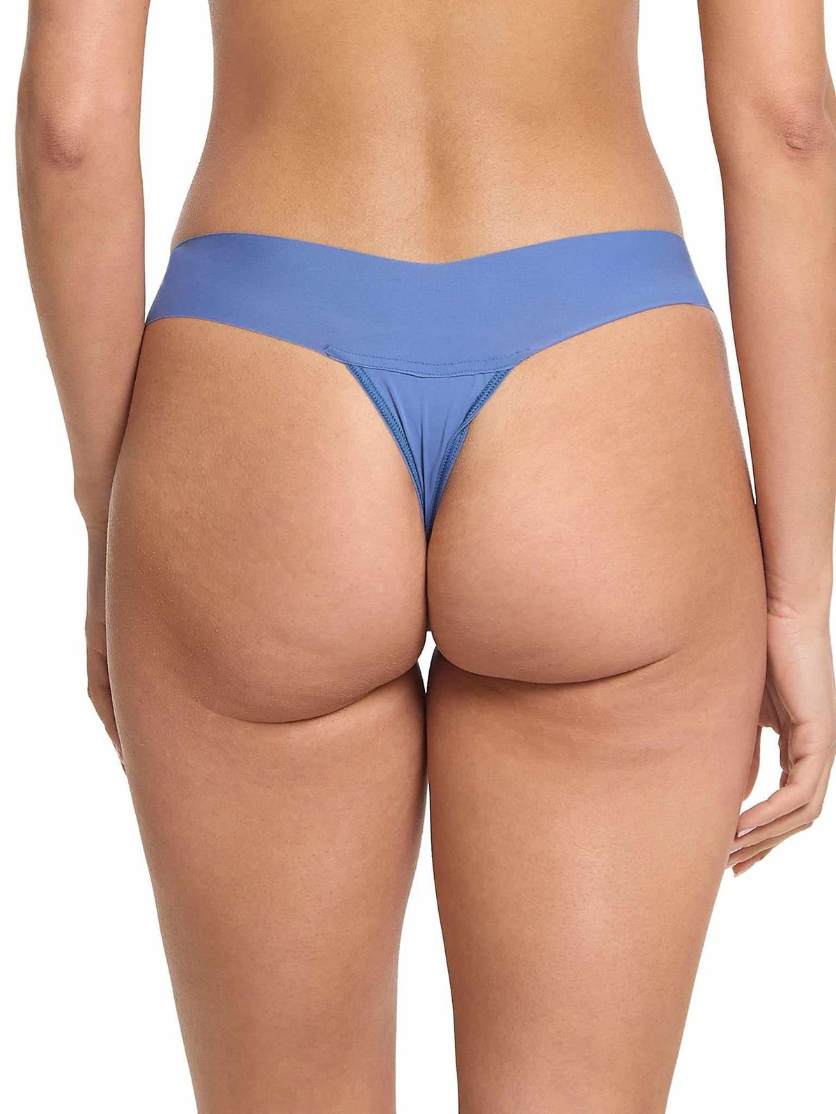 BreatheSoft™ Natural Rise Thong Rainy Day Blue Sale