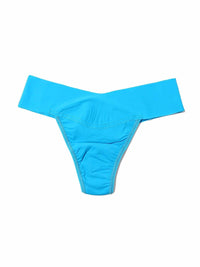 BreatheSoft™ Natural Rise Thong So Cerulean Blue Sale