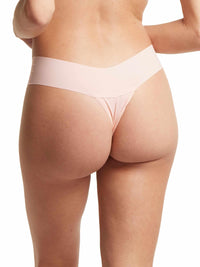 BreatheSoft™ Natural Rise Thong Sweet Nothing Pink  Black Friday Sale