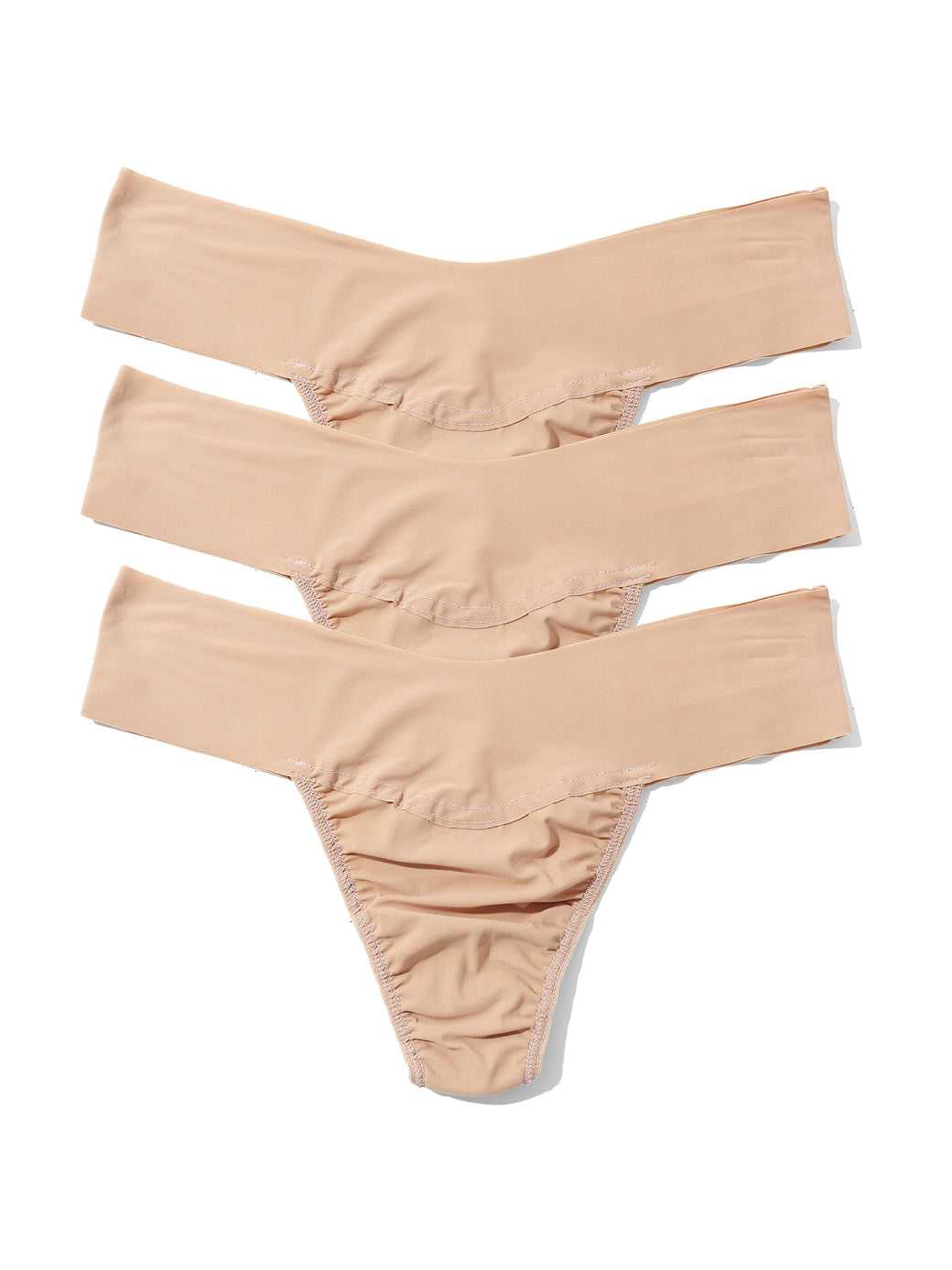 BreatheSoft™ Natural Rise Thong 3 Pack