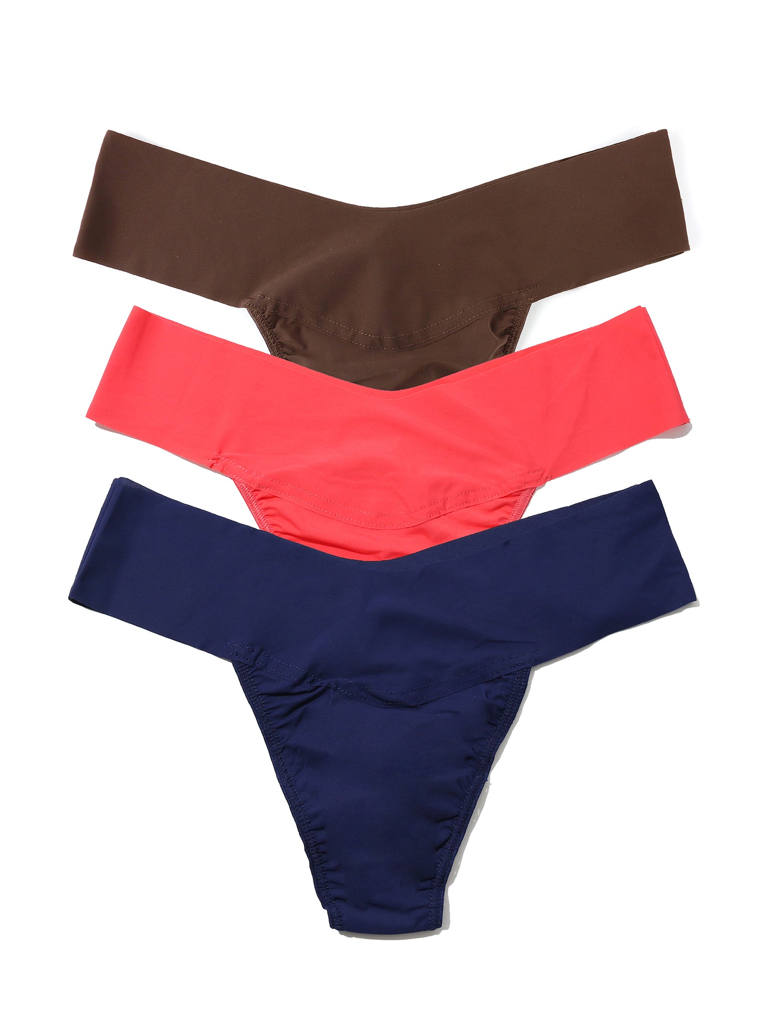 BreatheSoft™ Natural Rise Thong 3 Pack