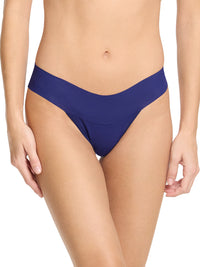 BreatheSoft™ Natural Rise Thong Odyssey Blue