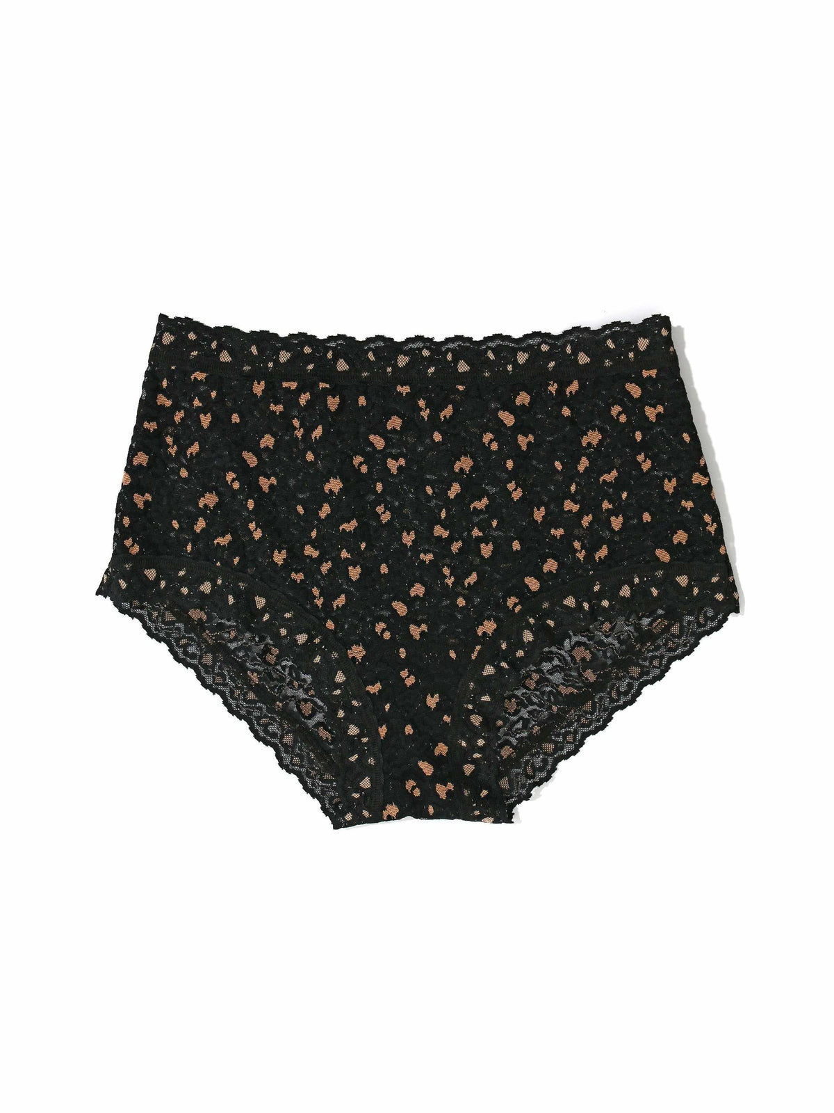 CrossDyed Leopard High Rise Boyshort Black Hanky Panky