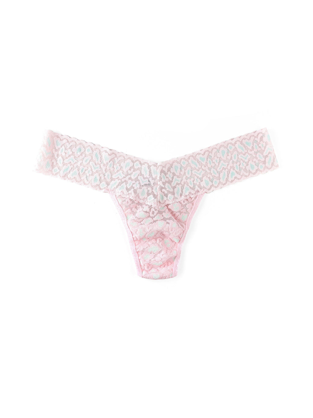 Cross-Dyed Leopard Low Rise Thong Monday Morning | Hanky Panky