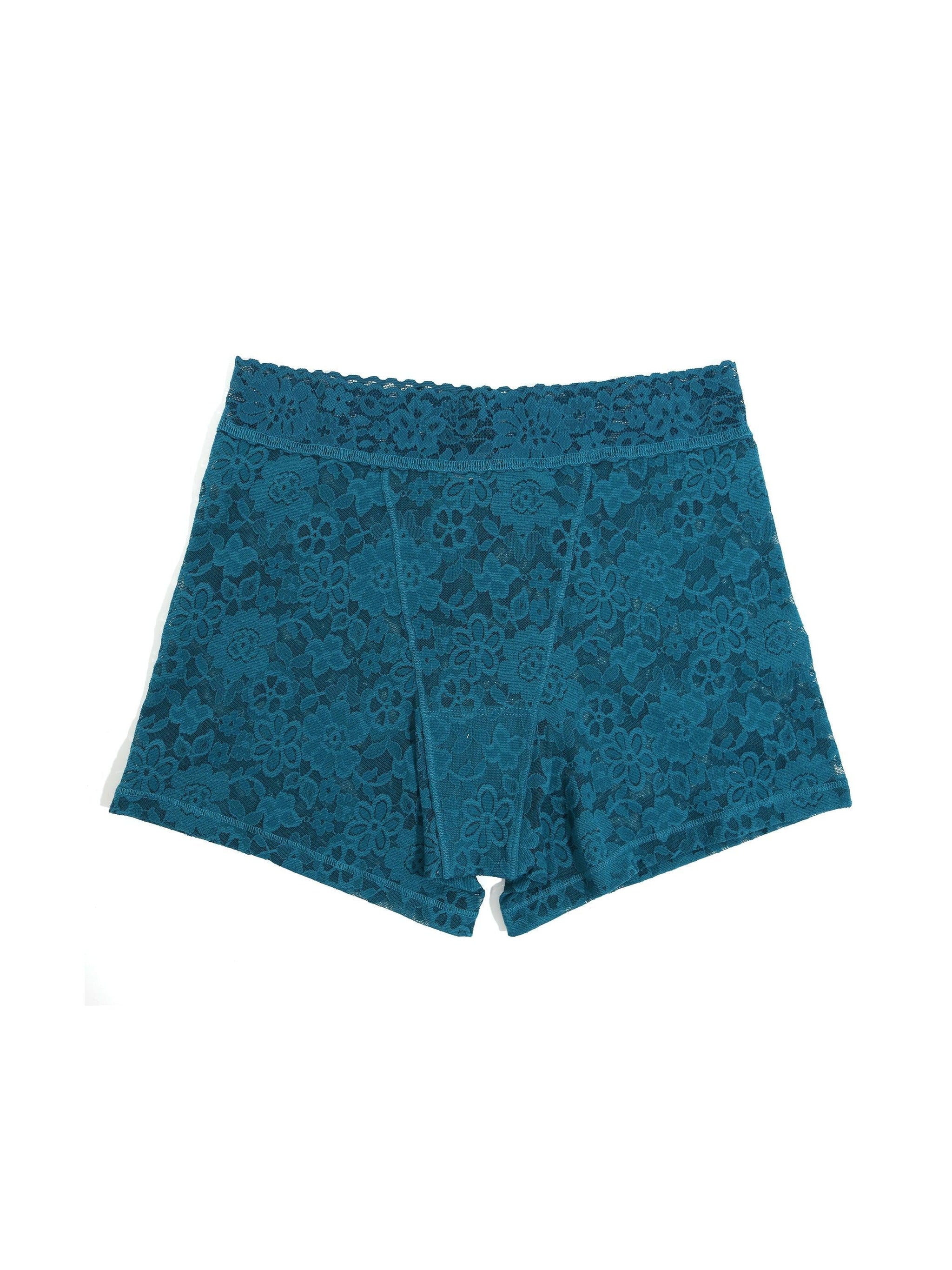 Daily Lace™ Boxer Brief Earth Dance Green