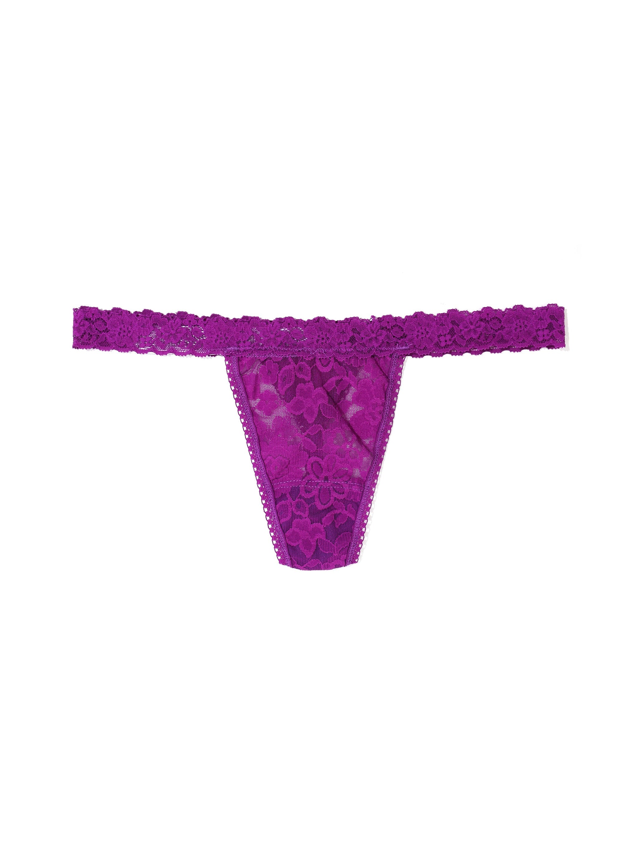 Daily Lace™ G-String Aster Garland Purple