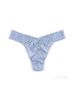 Daily Lace™ Original Rise Thong Grey Mist