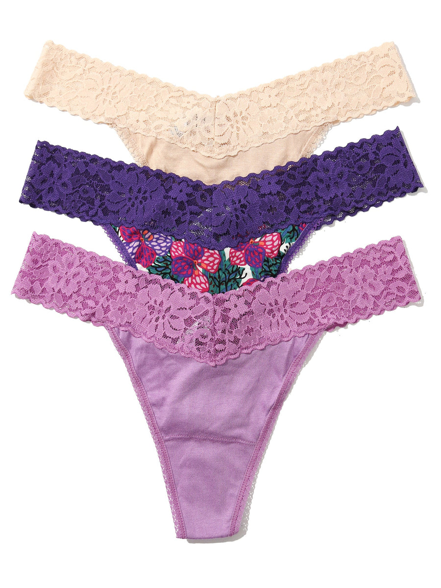 DreamEase™ Original Rise Thong 3 Pack