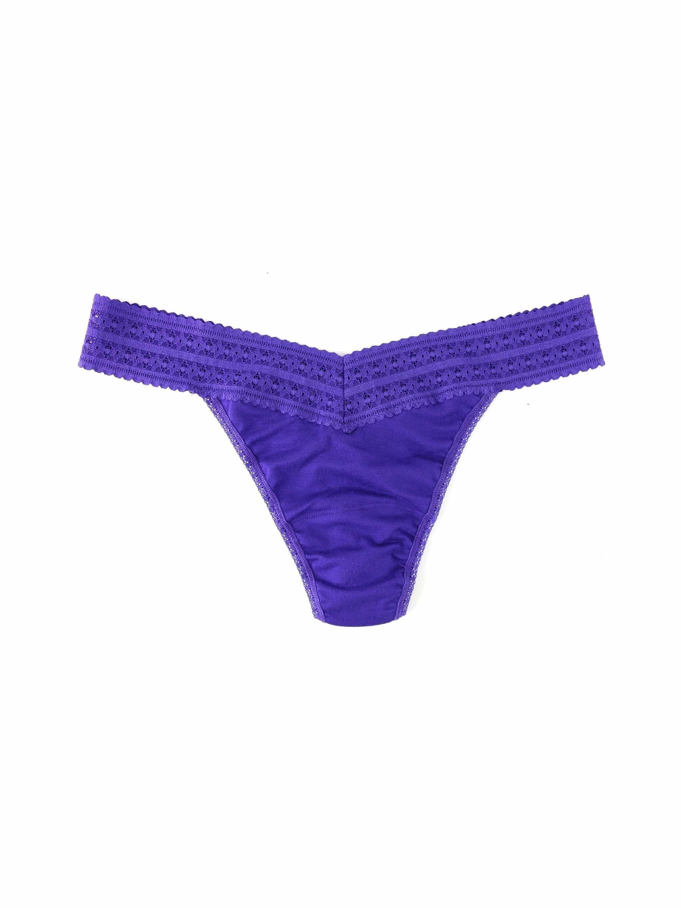 DreamEase™ Original Rise Thong Electric Purple