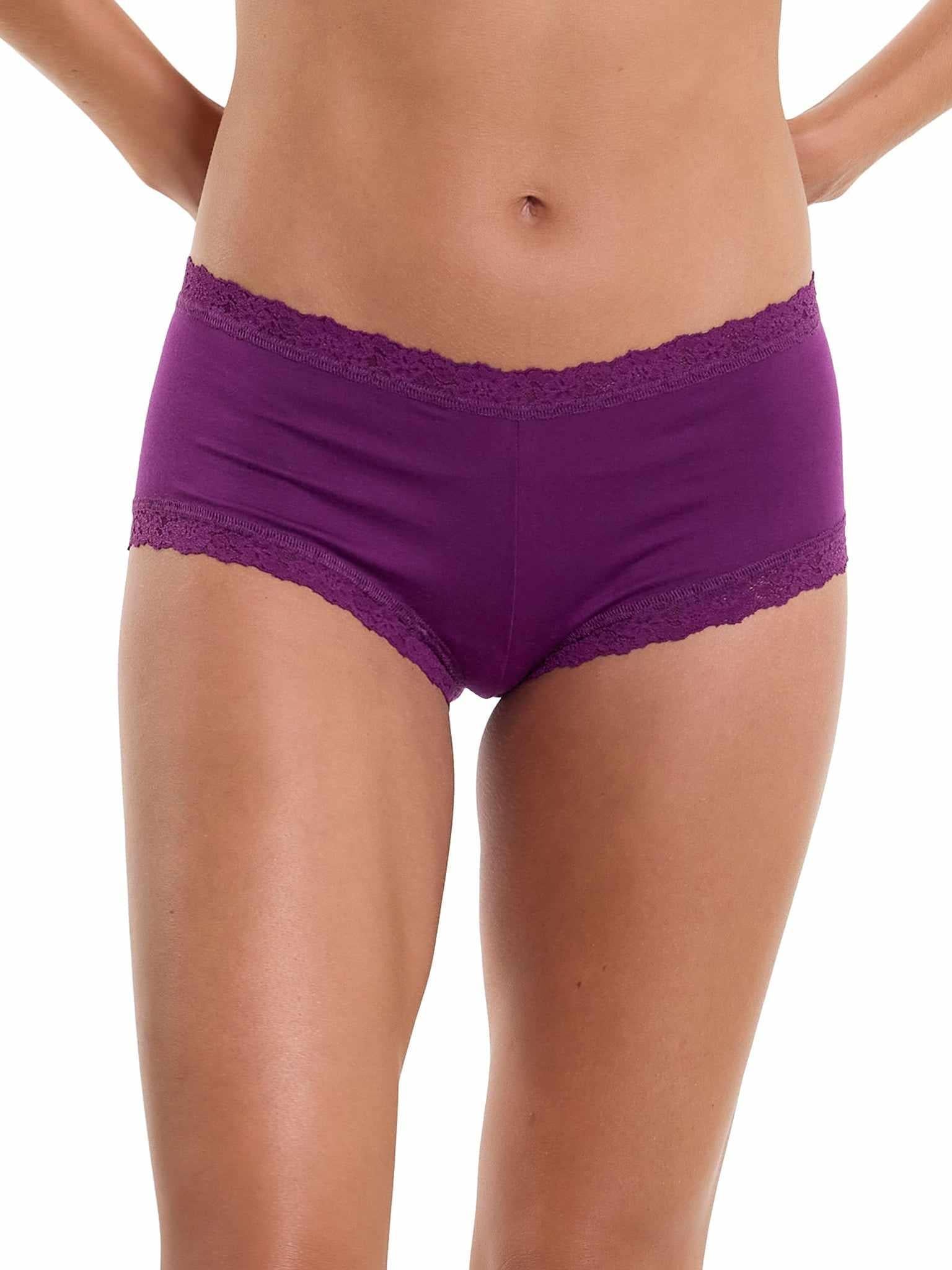 DreamEase™ Boyshort Fine Wine Purple