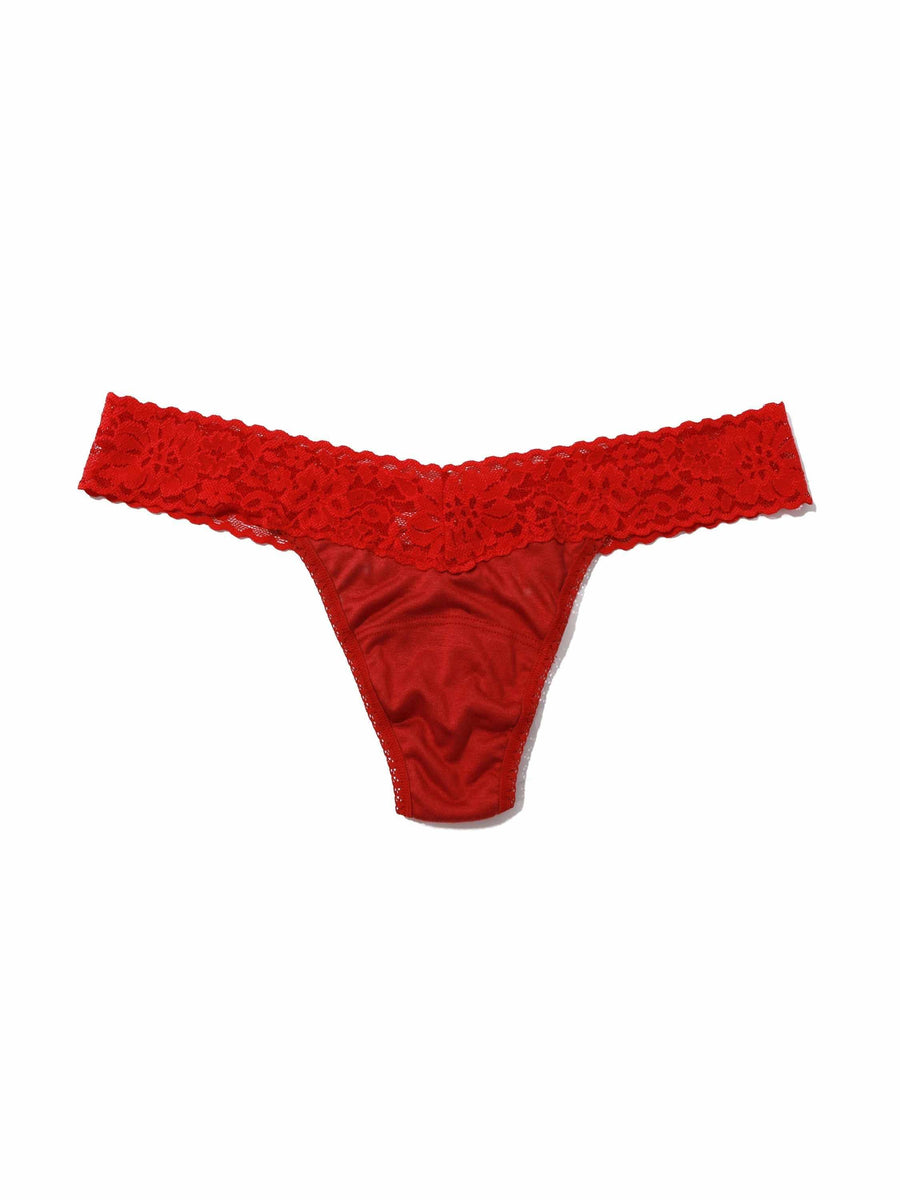 DreamEase™ Low Rise Thong Burnt Sienna Red Sale