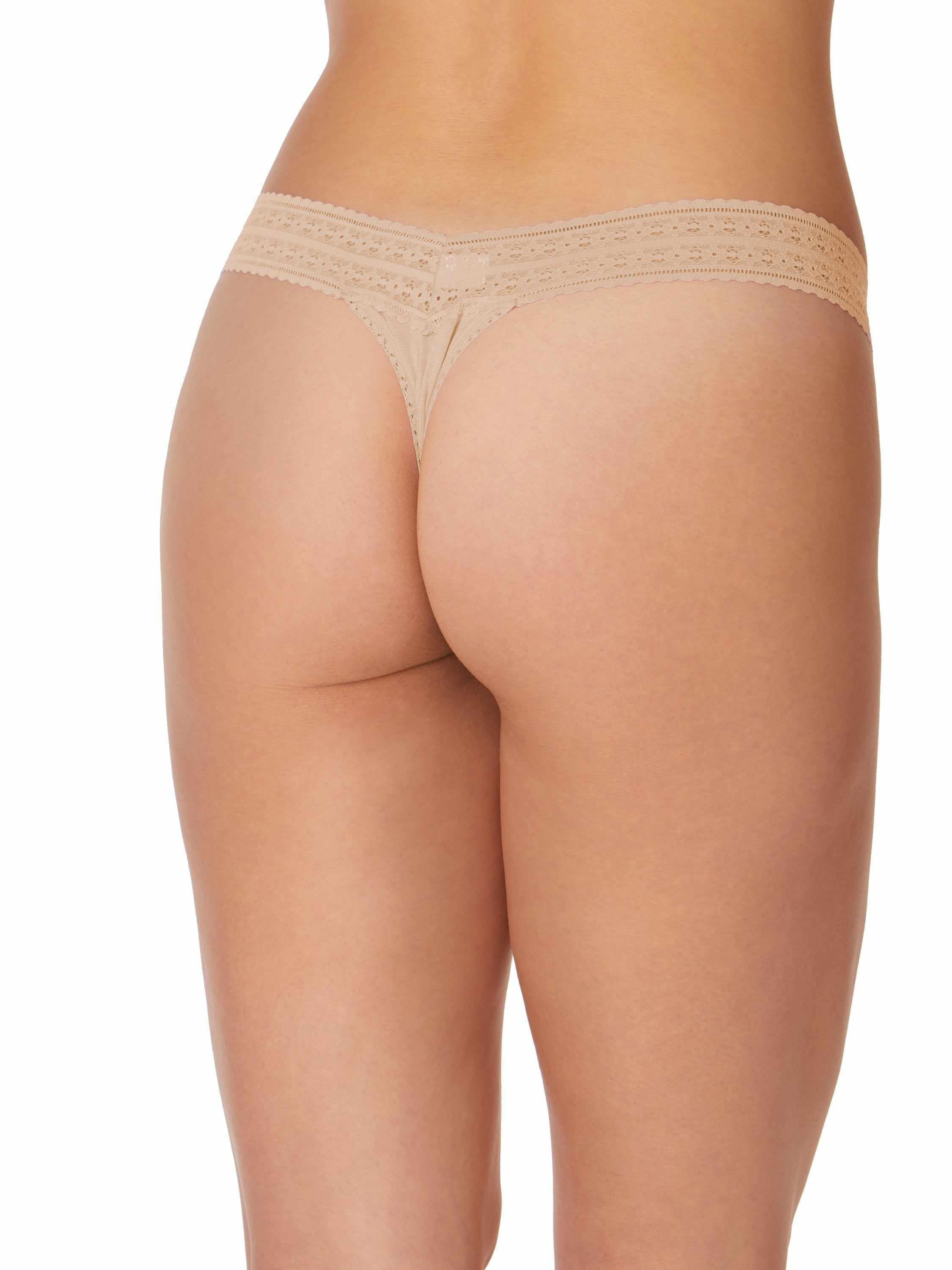 Chai DreamEase™ Low Rise Thong - Back On-Model, No VPL Low Rise | Hanky Panky