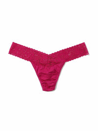DreamEase™ Low Rise Thong Pink Ruby