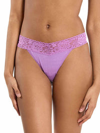 DreamEase™ Original Rise Thong Berry Pie Purple