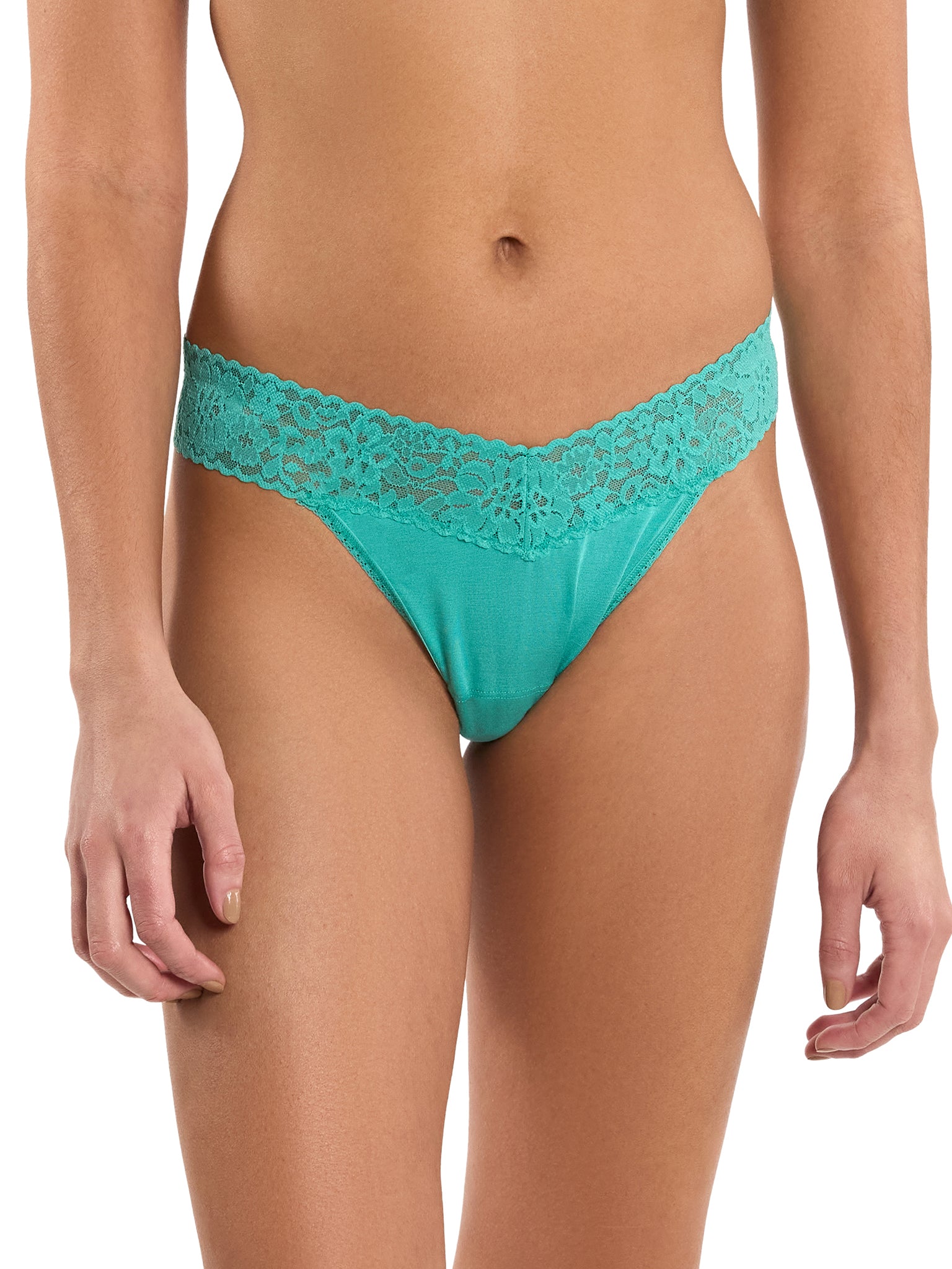 DreamEase® Original Rise Thong Euphoric Green