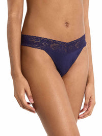 DreamEase™ Original Rise Thong Indigo Blue