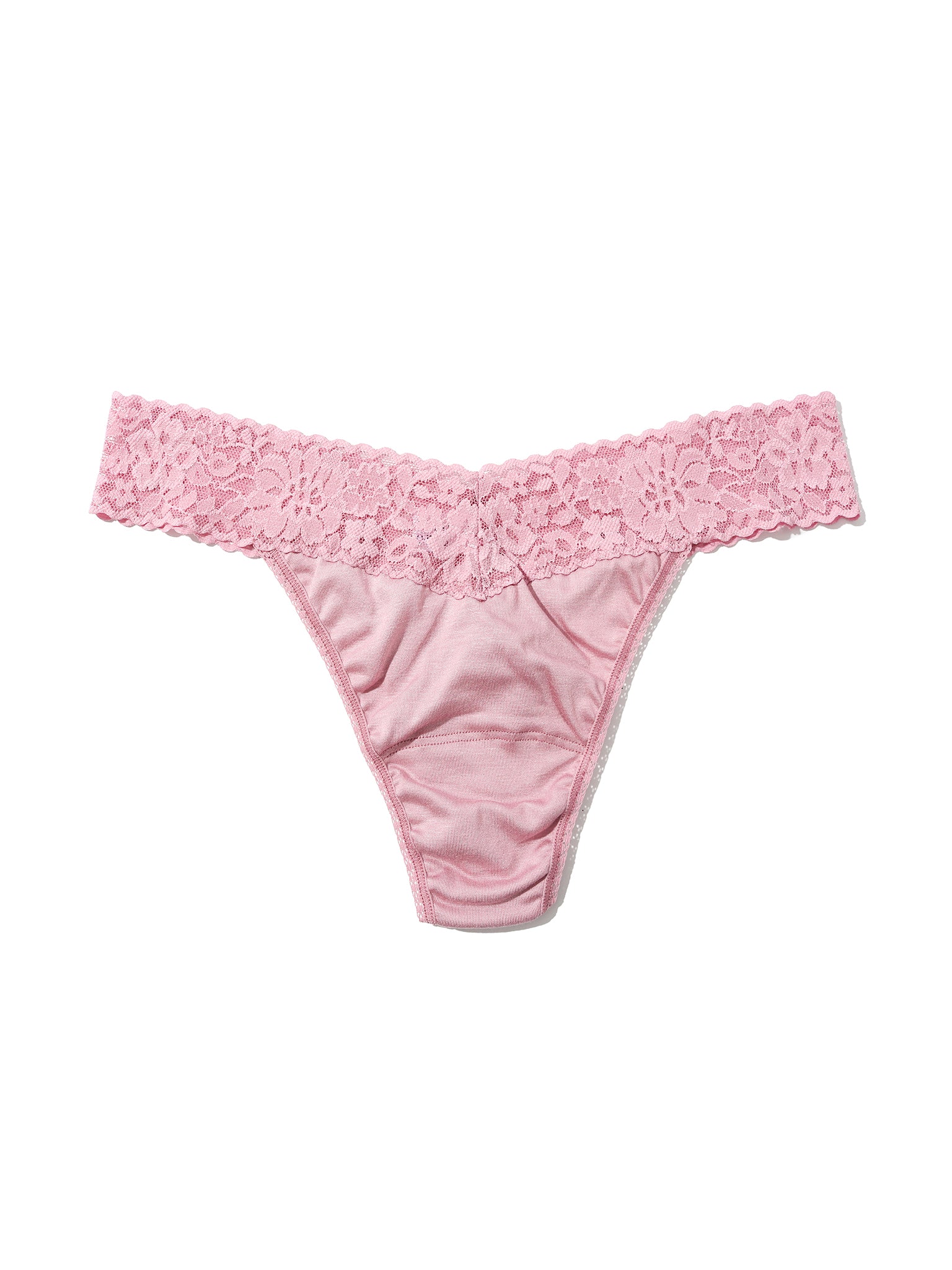 DreamEase™ Original Rise Thong Lavender Tea Pink