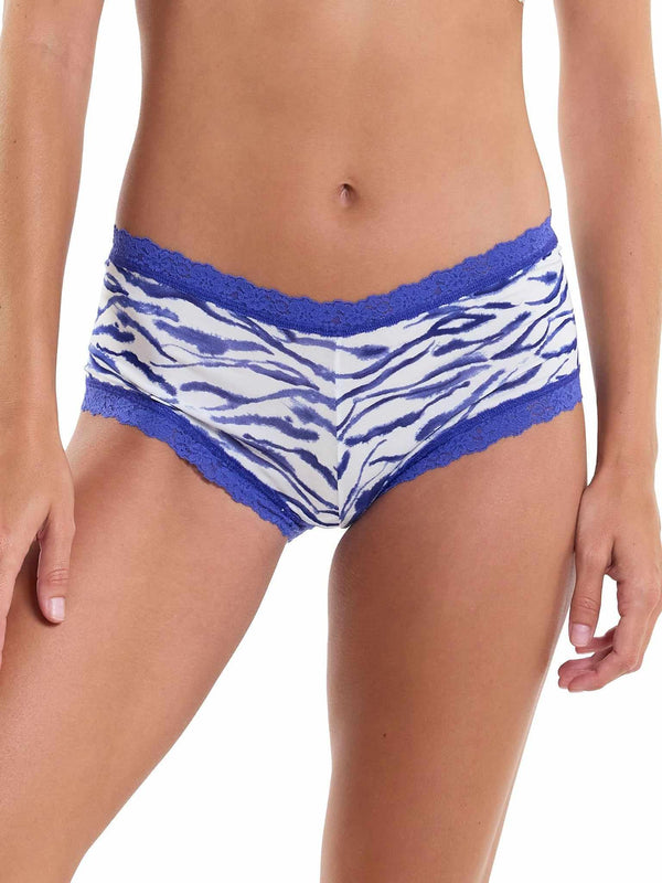 DreamEase™ Printed Boyshort Inked Blue