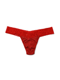 DreamEase™ Low Rise Thong Burnt Sienna Red