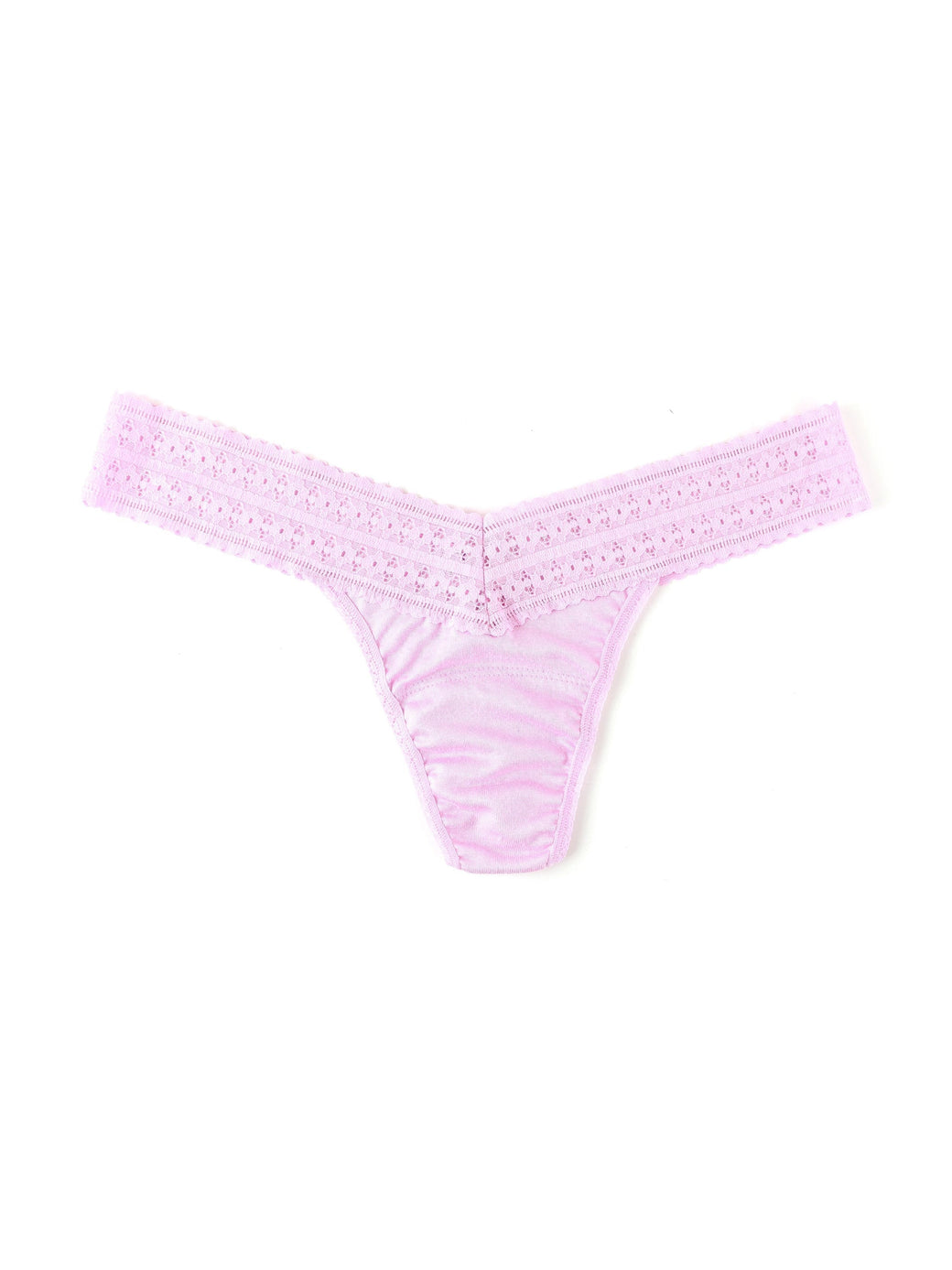 Dream Low Rise Thong-COTTON CANDY PINK-Hanky Panky