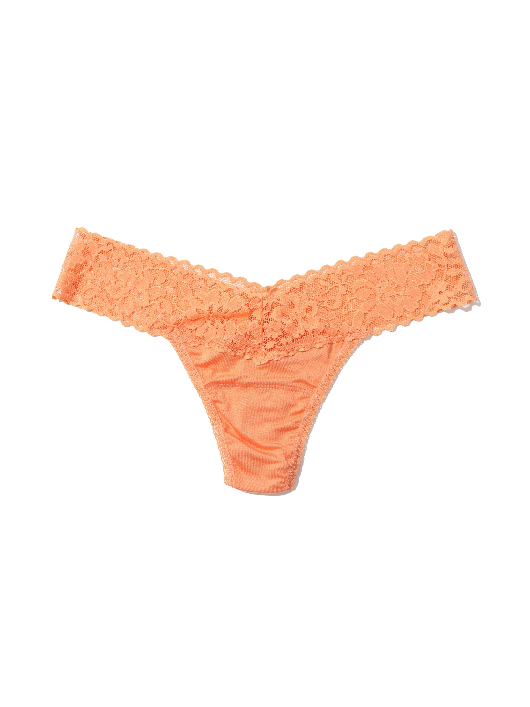 Lace Thong Orange