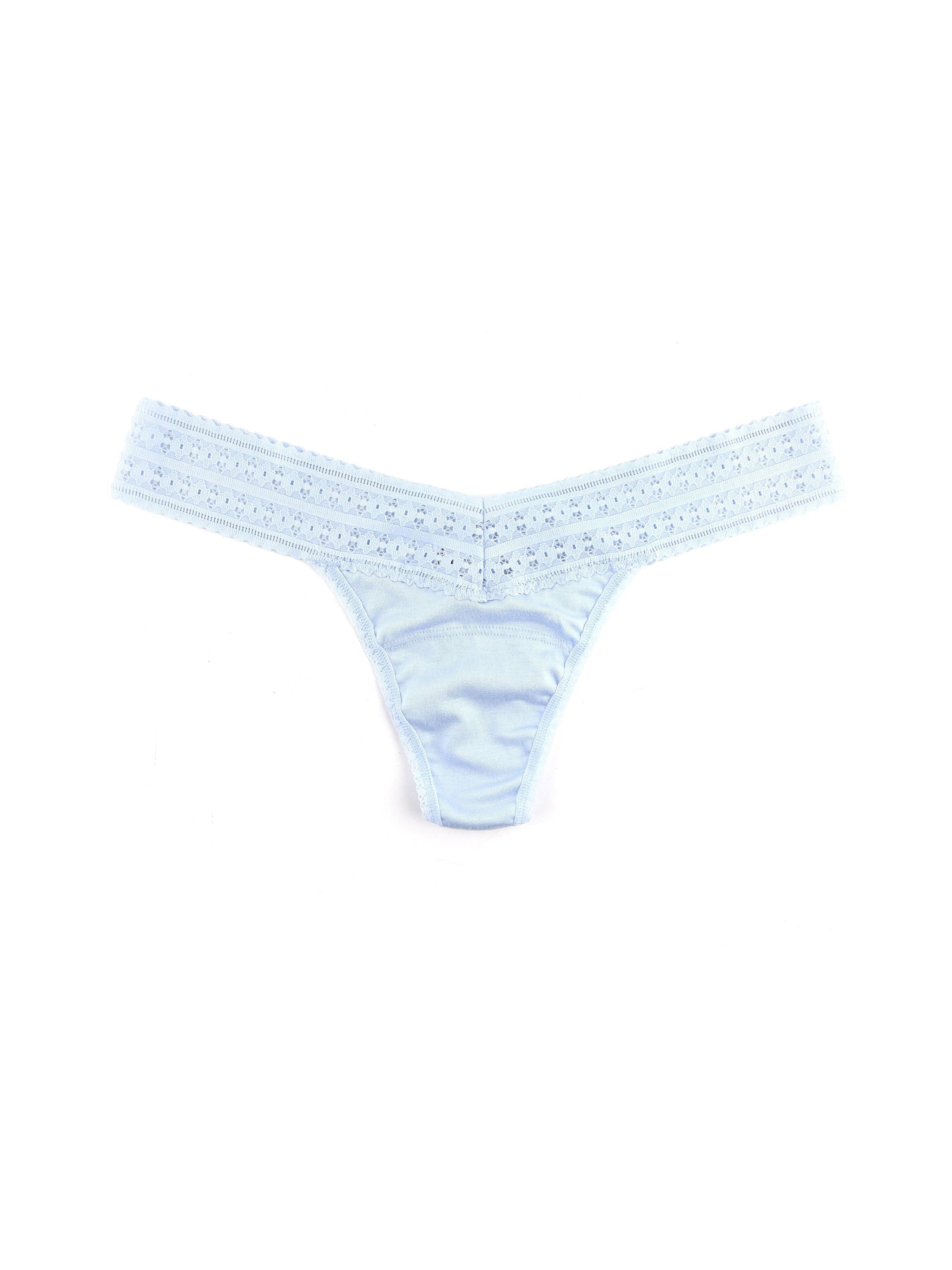 DreamEase™ Low Rise Thong Serenity Blue