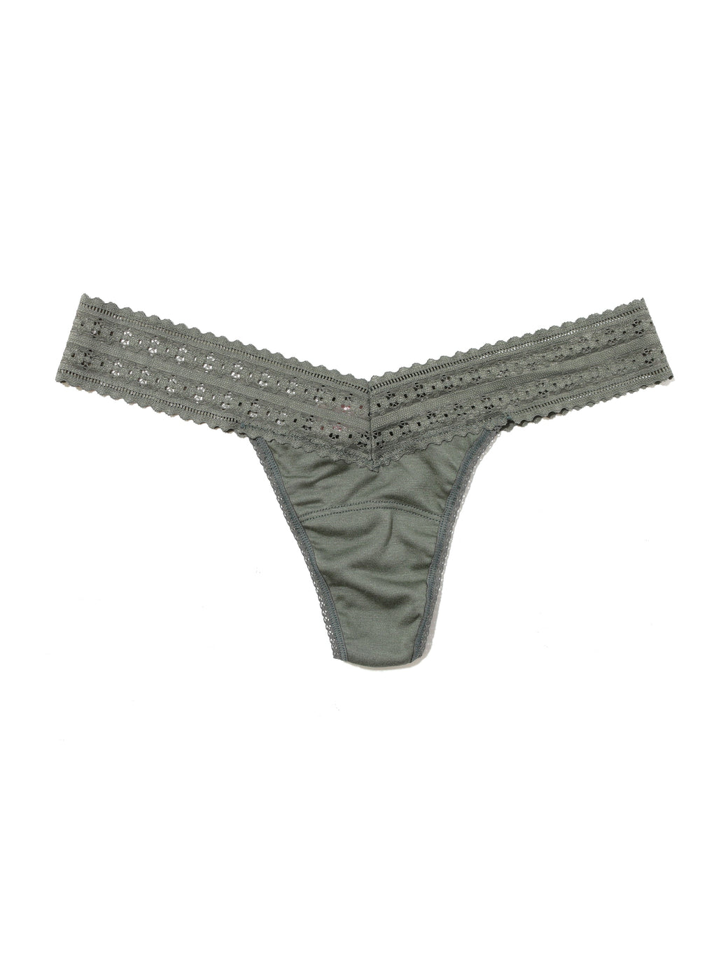 DreamEase™ Low Rise Thong Spaced Out Grey