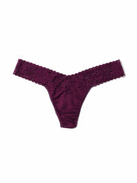 DreamEase™ Low Rise Thong Fine Wine
