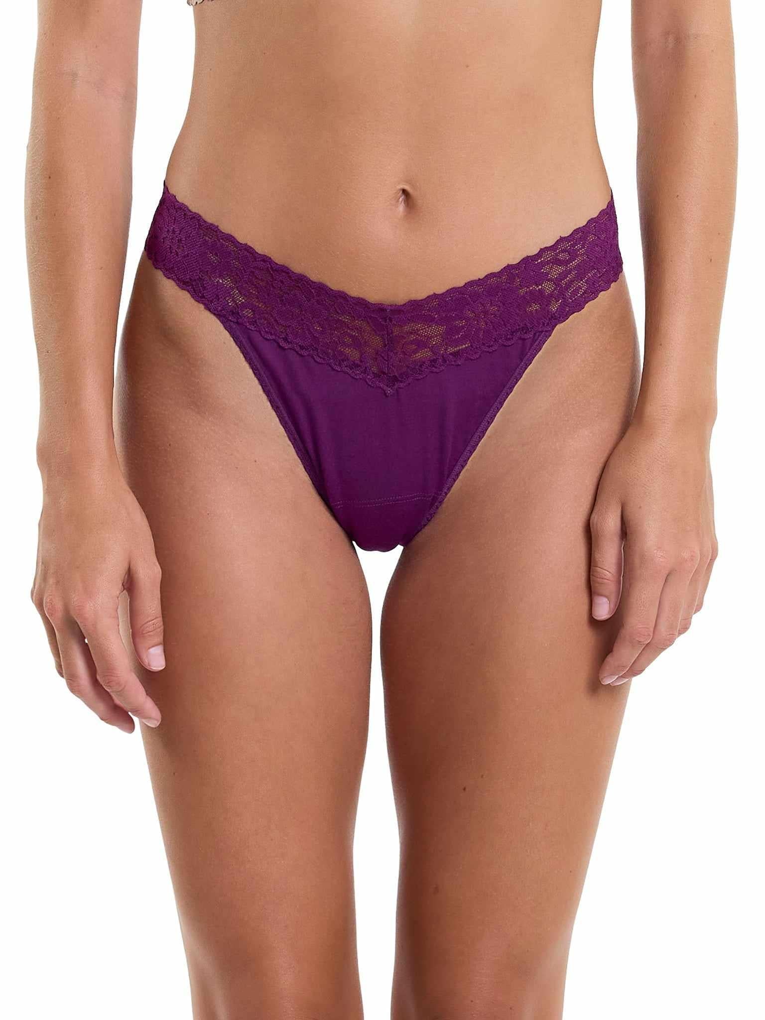 DreamEase™ Original Rise Thong Fine Wine