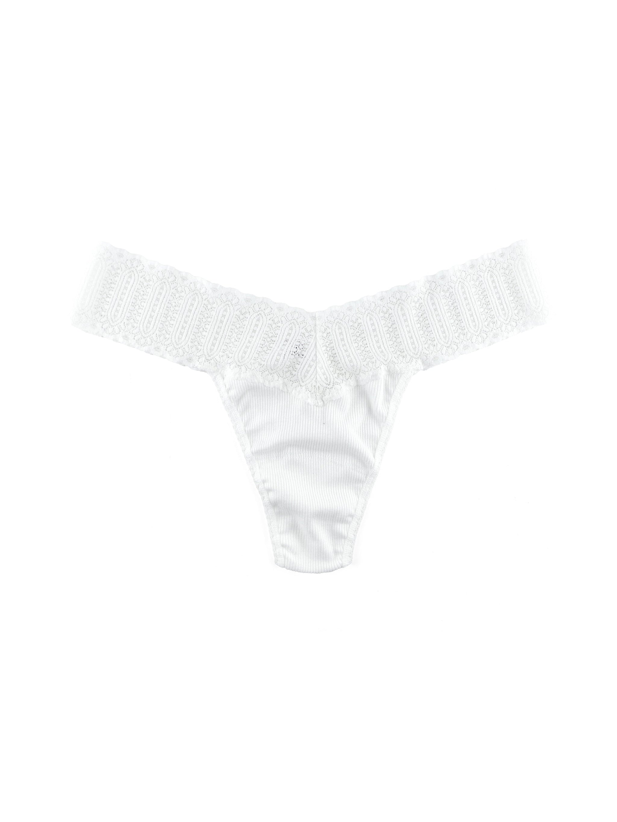 ECO Rx™ Low Rise Thong White
