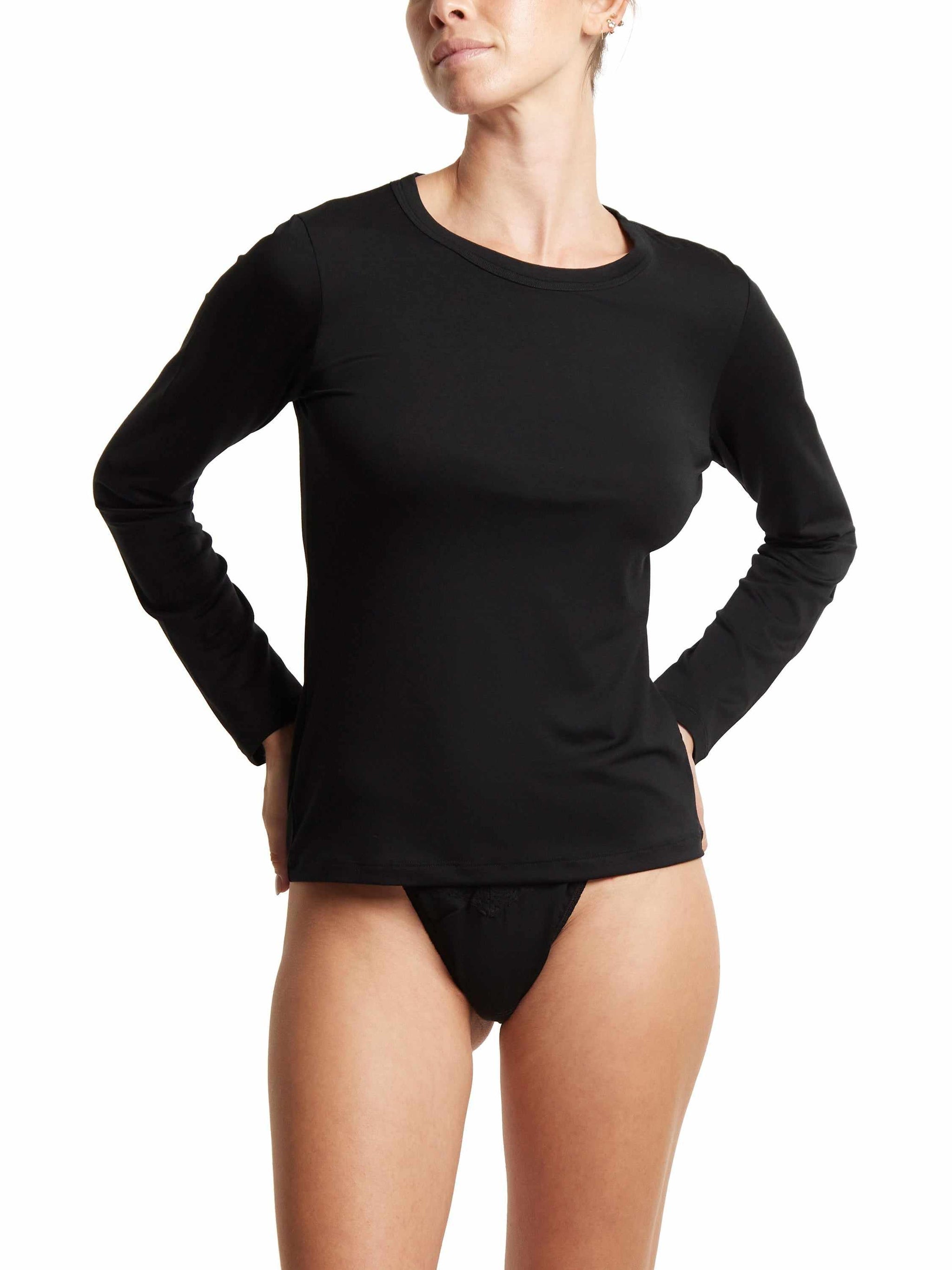 Eco Rx™ Lite Long Sleeve Top Black Sale
