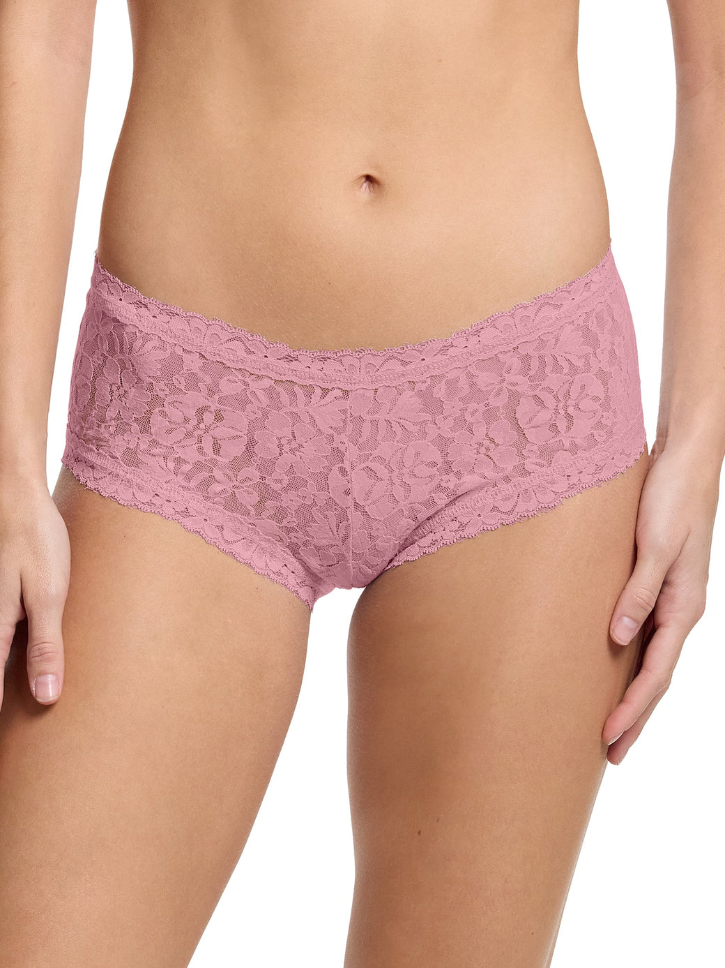 Flora Lace Boyshort Mauve Orchid Pink  Black Friday Sale