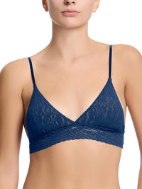 Flora Lace Bralette Night Owl Blue  Black Friday Sale