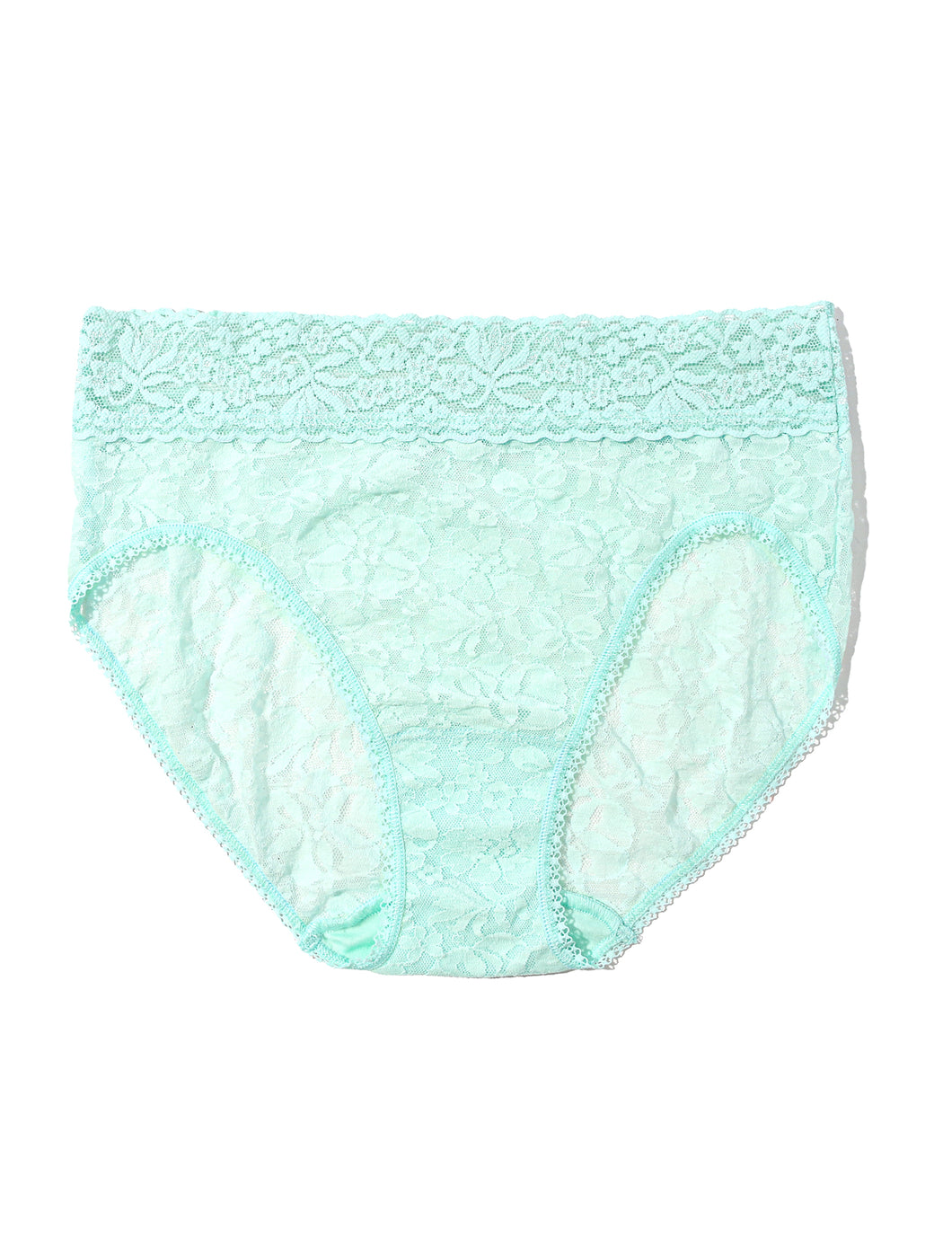Flora Lace French Brief Mint Tea Green  Black Friday Sale
