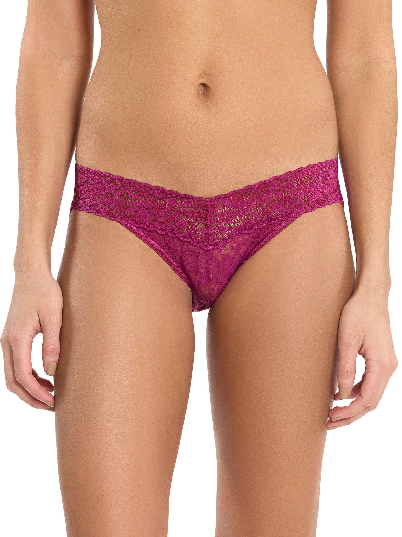 Flora Lace V-kini Picking Plums Pink Sale