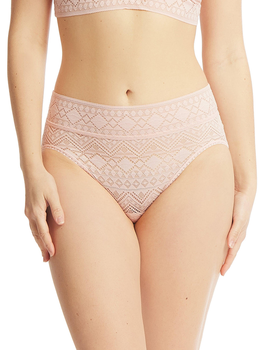 Gem Lace French Brief Sweet Chamomile Pink Sale