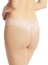 Gem Lace Low Rise Thong Sweet Chamomile Pink Sale