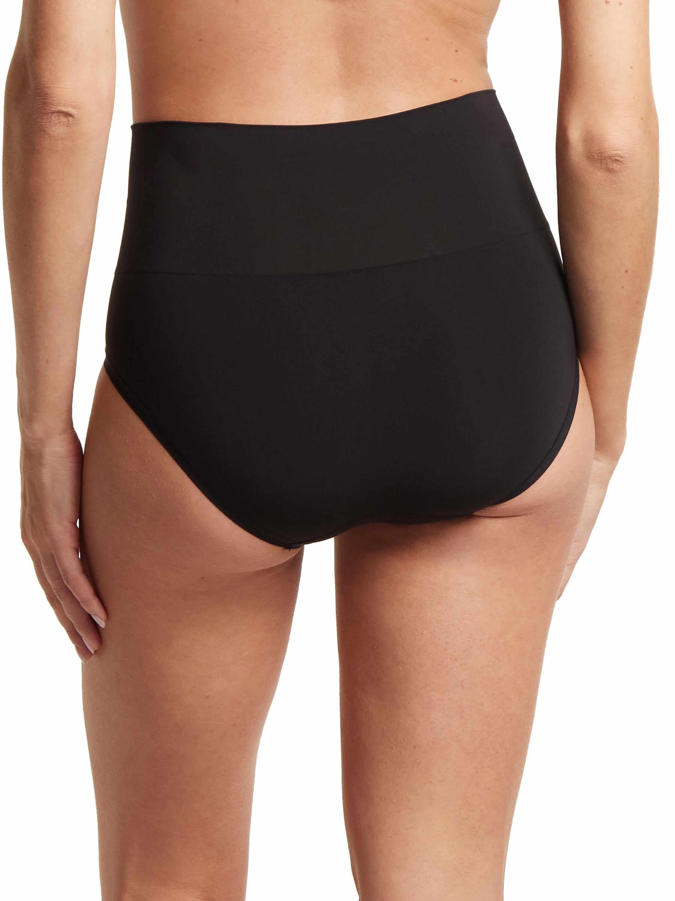 Black HANKY PANKY BODY™ Smoothing Boyshort - Back On-Model View | Hanky Panky