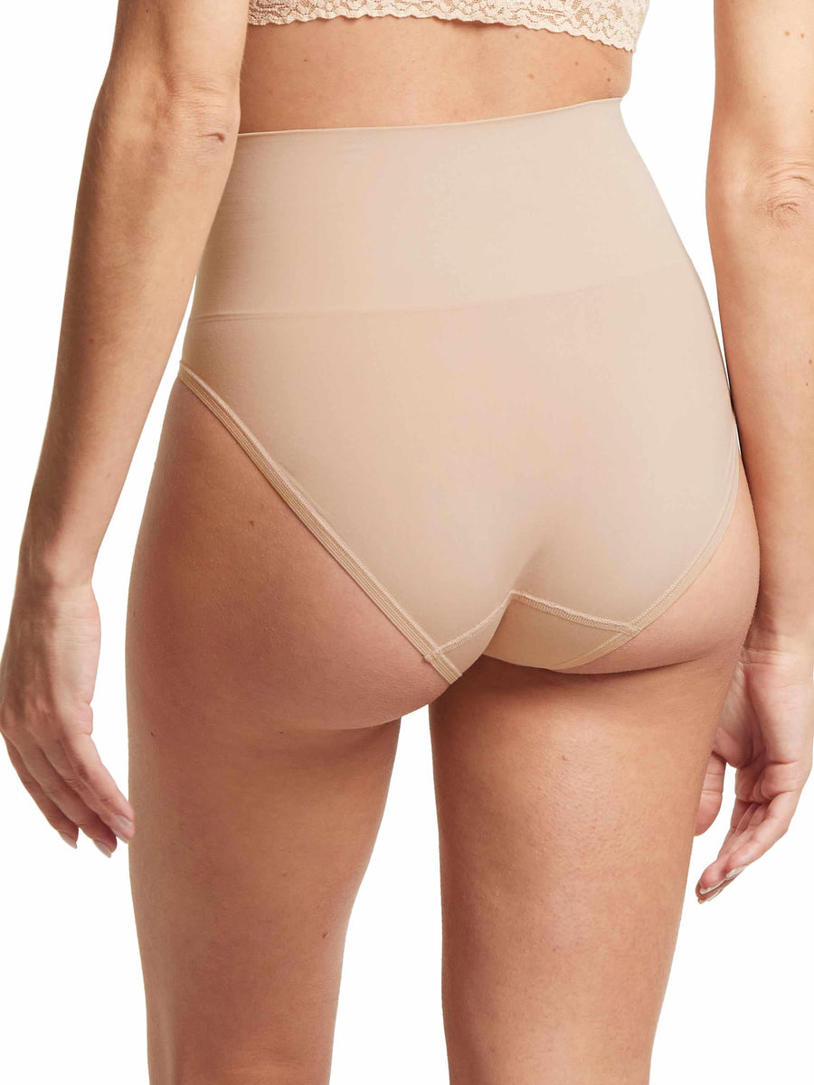 Chai HANKY PANKY BODY™ French Brief - Back View, High Rise Full Coverage On Model | Hanky Panky