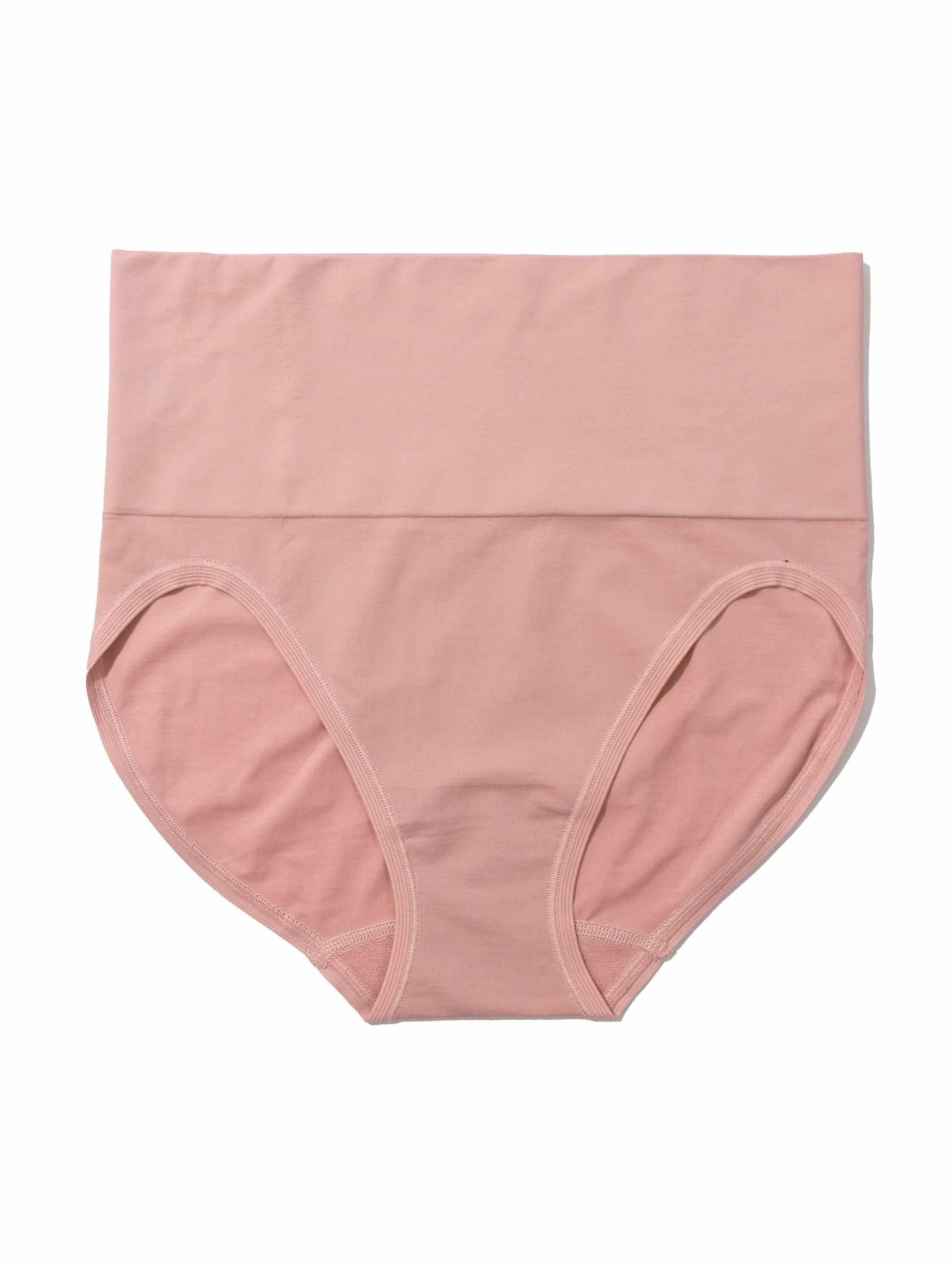 HANKY PANKY BODY™ French Brief Inner Peace Beige - Flat Lay, High Waisted Full Coverage Brief | Hanky Panky