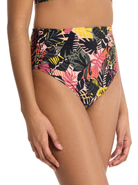 High Rise Cheeky Swimsuit Bottom Palm Springs Sale