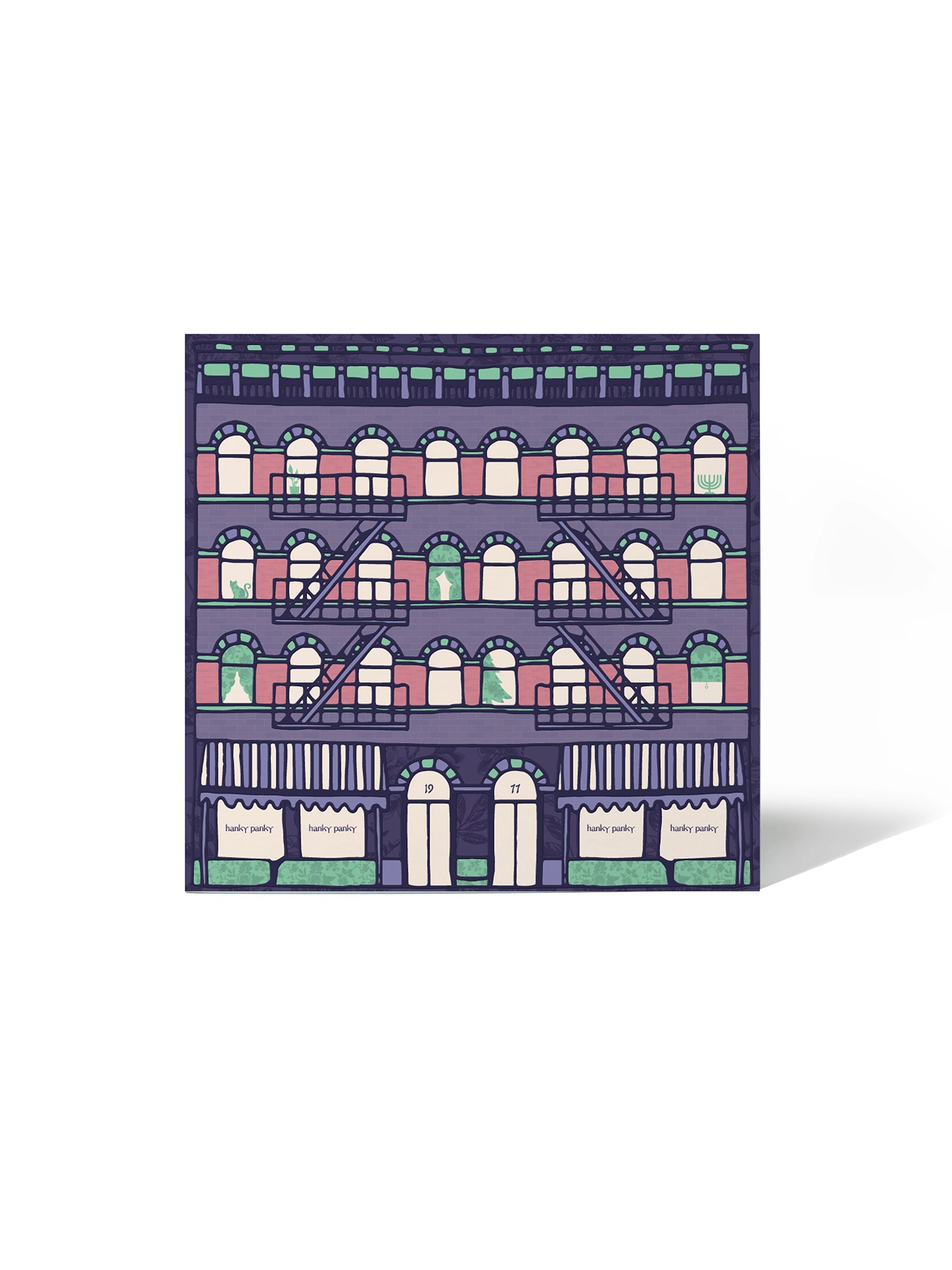 Holiday 25 Pack 4911® Low Rise Thongs Advent Calendar