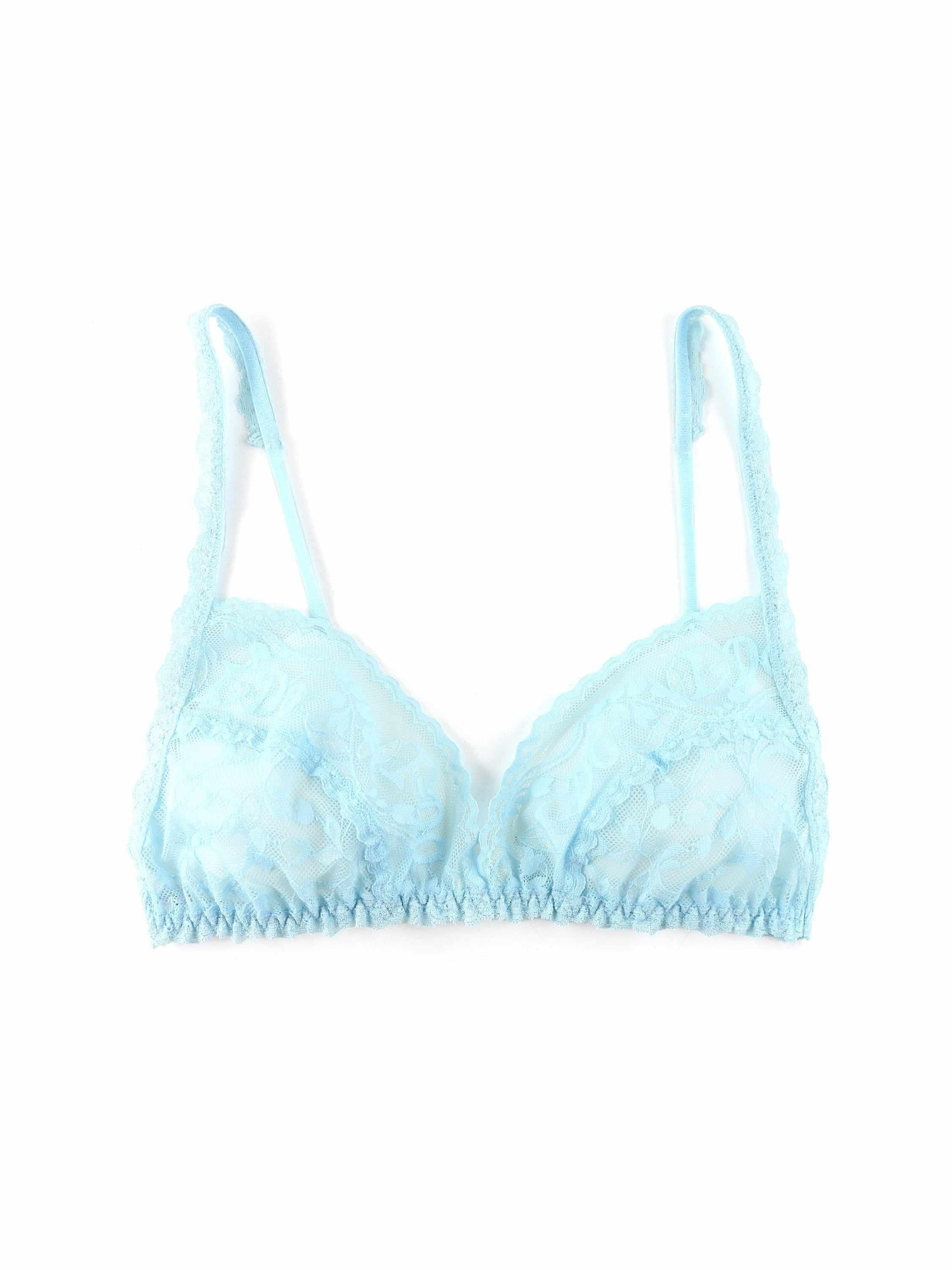 bright blue bralette