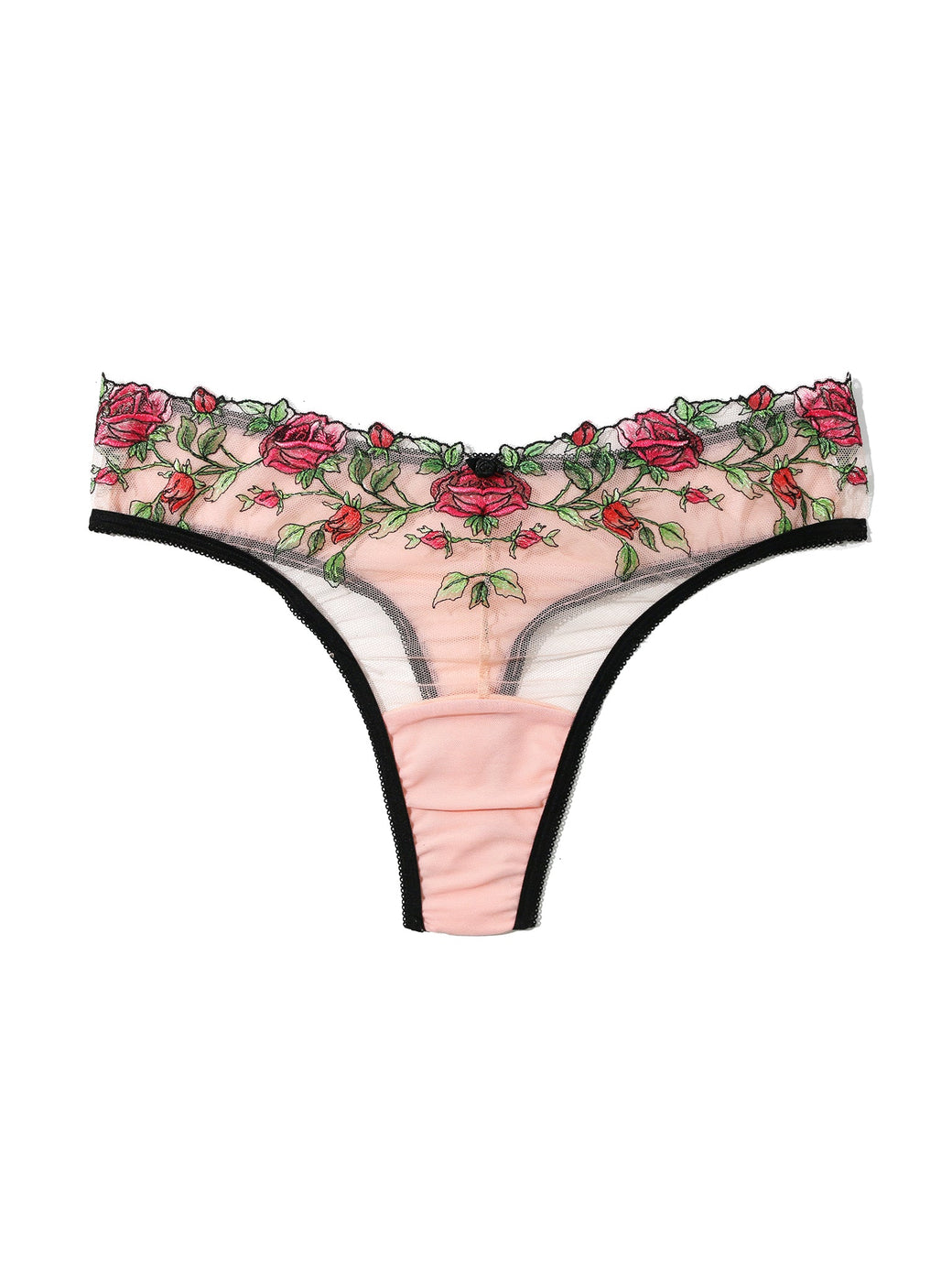 Kiss From A Rose High Cut Thong  Black Friday Sale