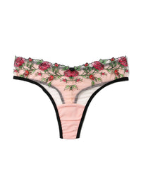 Kiss From A Rose High Cut Thong  Black Friday Sale