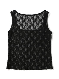 Lexi Wood X Hanky Panky Alina Square Neck Cami Black Sale